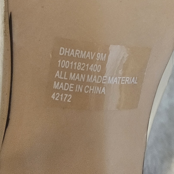 Wild Pair Transparent Slingback Heels Size 9 Neutral Contemporary Office - Picture 7 of 7